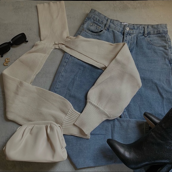 Aurora Shrug Off-White - Picture 7 of 7